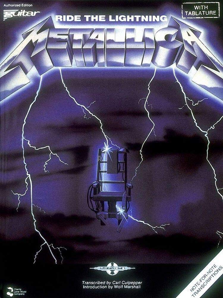 Metallica  Ride the Lightning  Guitar Tablature Songbook  Sheet Music Including Fade to Black, Creeping Death and More  Play It,Used