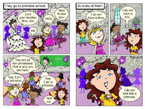 Phonic Comics: Princess School  Level 1 (Phonic Comics, Level 1),Used