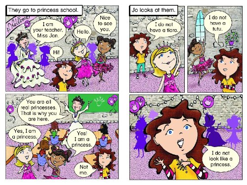 Phonic Comics: Princess School  Level 1 (Phonic Comics, Level 1),Used