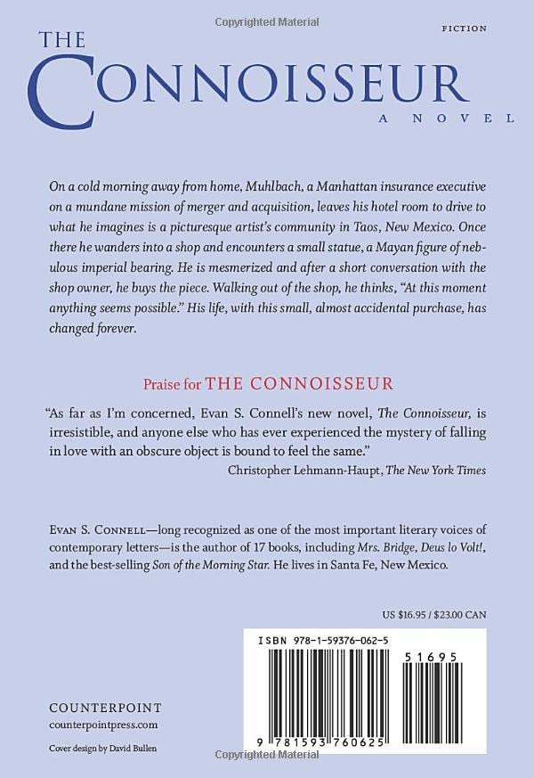The Connoisseur: A Novel,Used