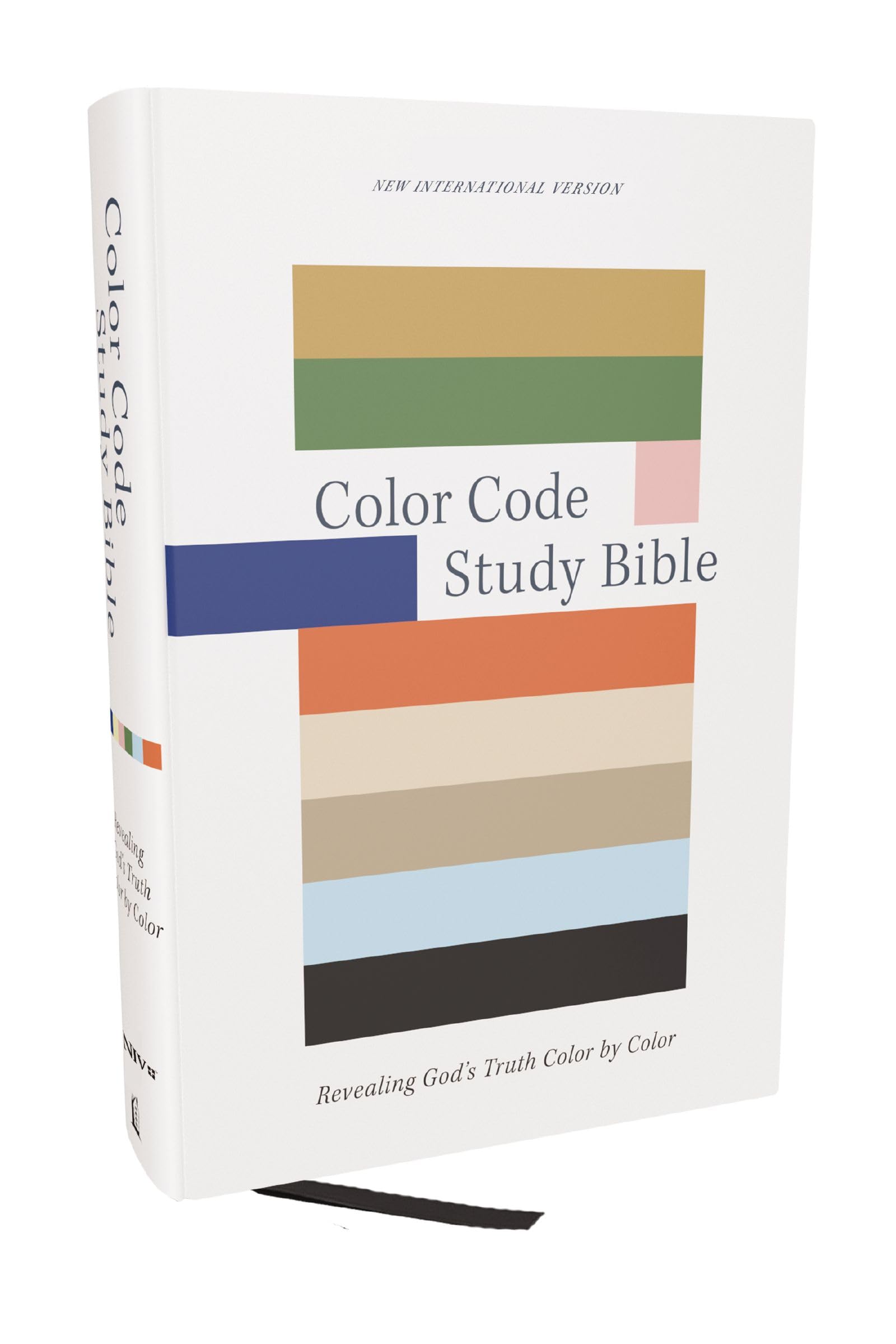 Color Code Study Bible, Revealing GodS Truth Color By Color (Niv, Hardcover, Red Letter, Comfort Print)