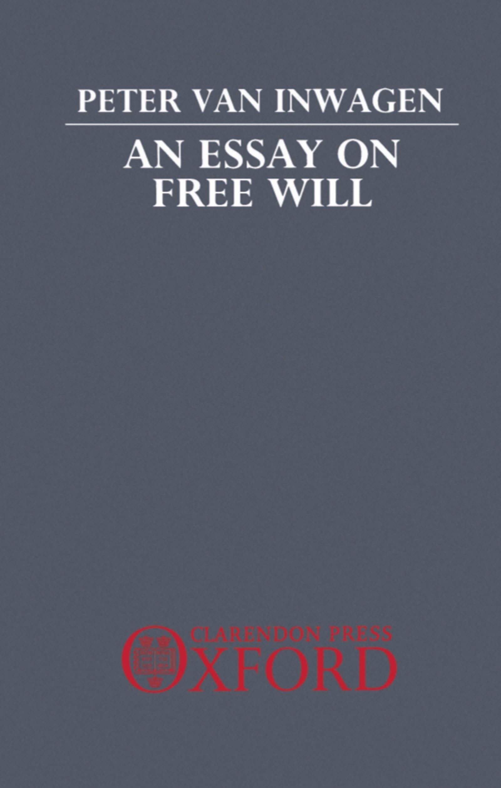 An Essay on Free Will,Used