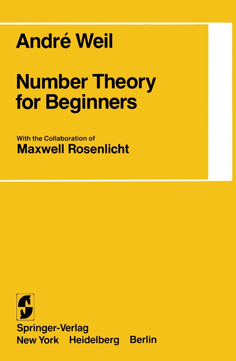 Number Theory for Beginners,Used