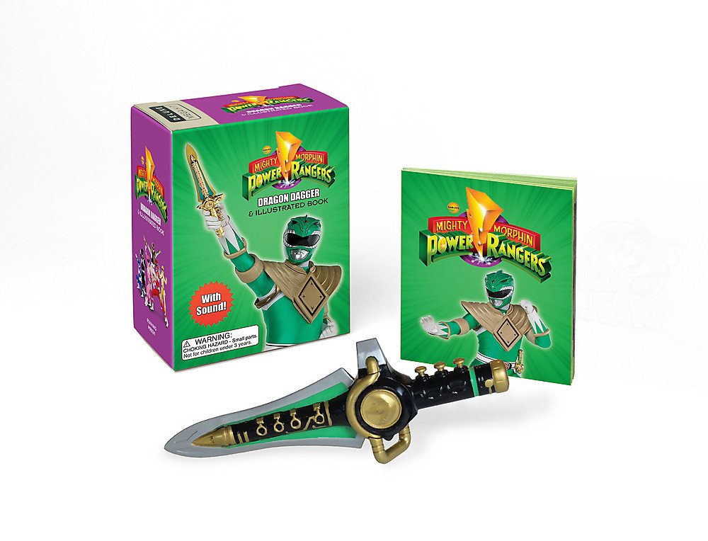 Mighty Morphin Power Rangers Dragon Dagger And Sticker Book: With Sound! (Rp Minis)