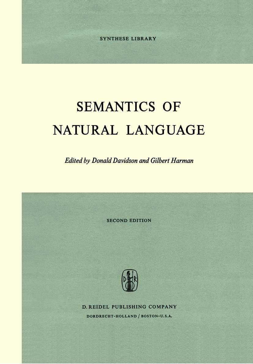 Semantics of Natural Language (Synthese Library, 40),Used