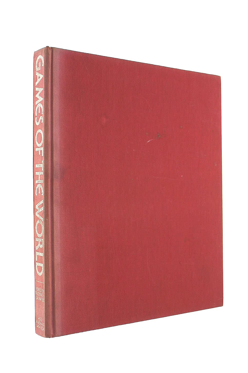 Games Of The World: How To Make Them, How To Play Them, How They Came To Be-used