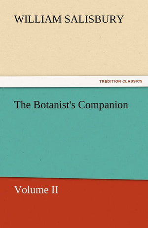The Botanist's Companion,Used