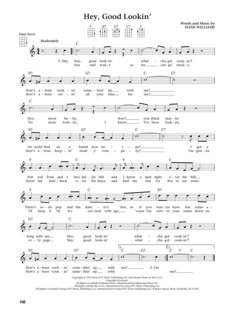 The Daily Ukulele  Jumpin' Jim's Ukulele Songbooks  365 Songs for Better Living  Liz & Jim Beloff,Used