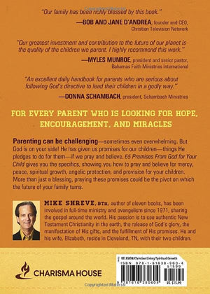 65 Promises From God for Your Child: Powerful Prayers for Supernatural Results,Used