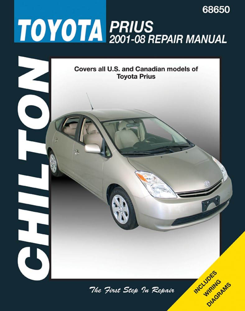 Chilton Total Car Care Toyota Prius 200108 (Chilton's Total Car Care Repair Manuals),New