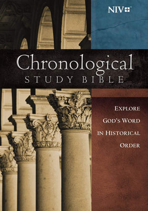 NIV, Chronological Study Bible, Hardcover: Holy Bible, New International Version,Used