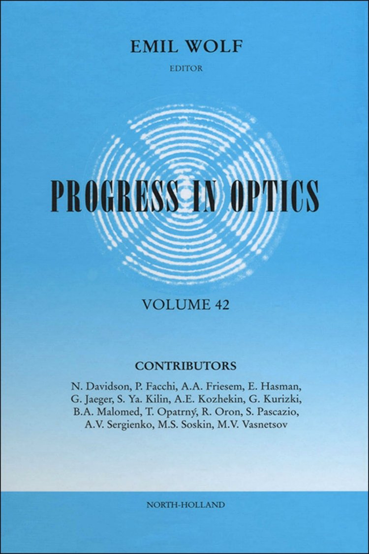 Progress In Optics, Vol. 42,Used