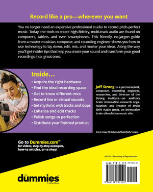 Home Recording For Dummies,Used