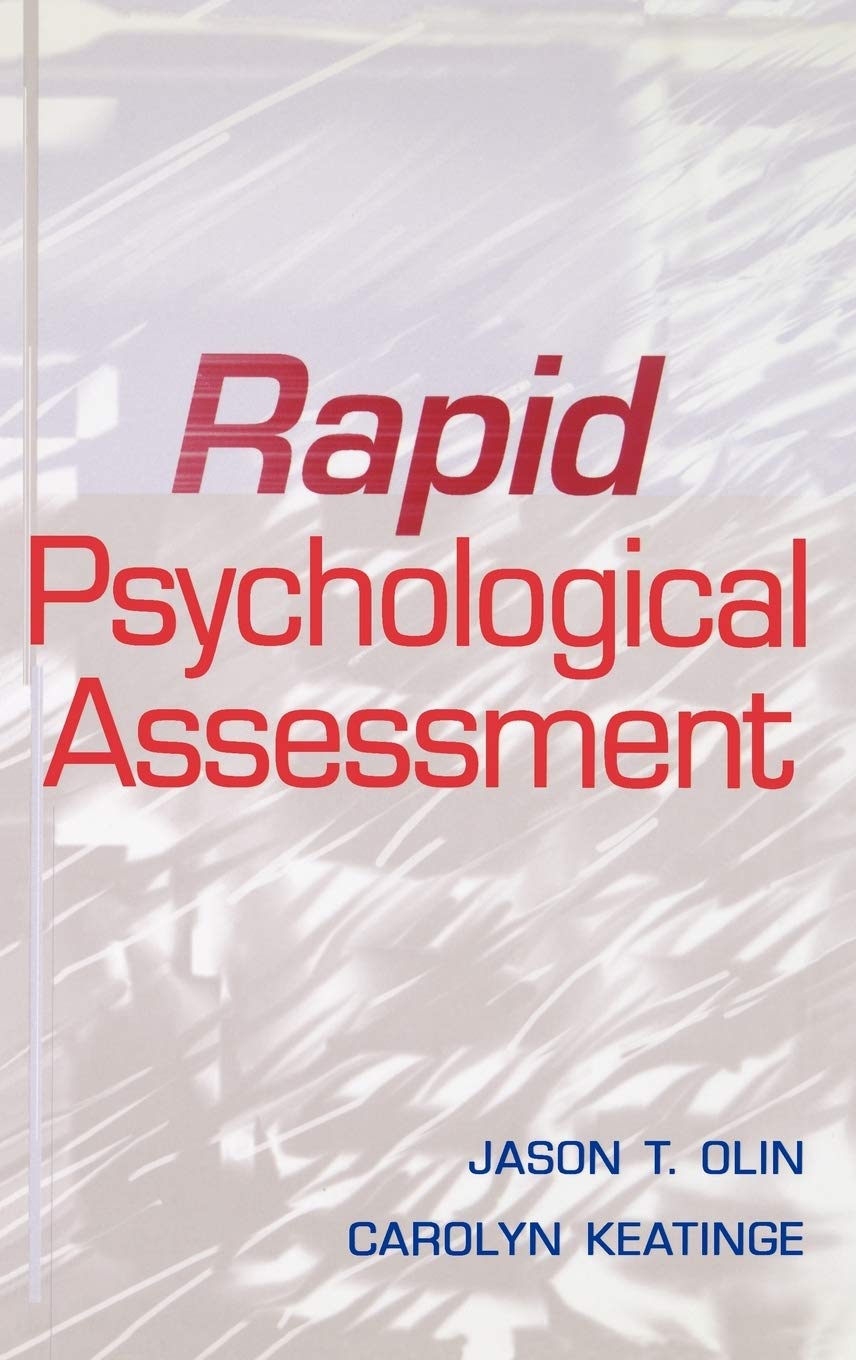 Rapid Psychological Assessment,Used