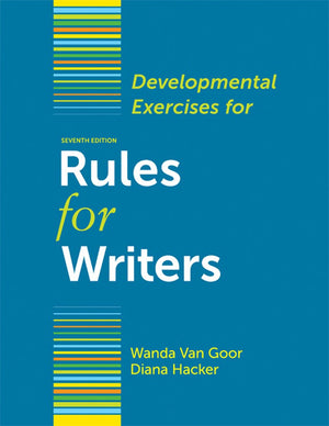 Developmental Exercises for Rules for Writers,Used