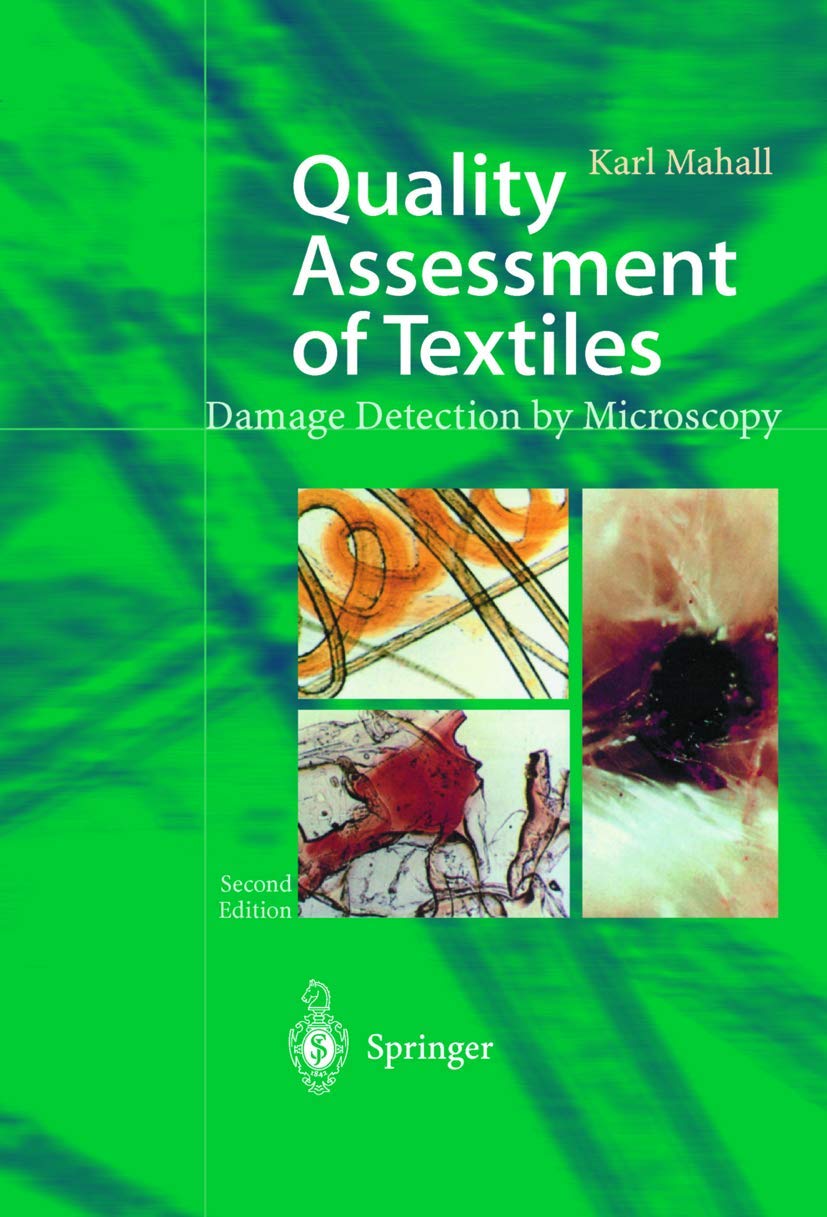 Quality Assessment of Textiles: Damage Detection by Microscopy,Used