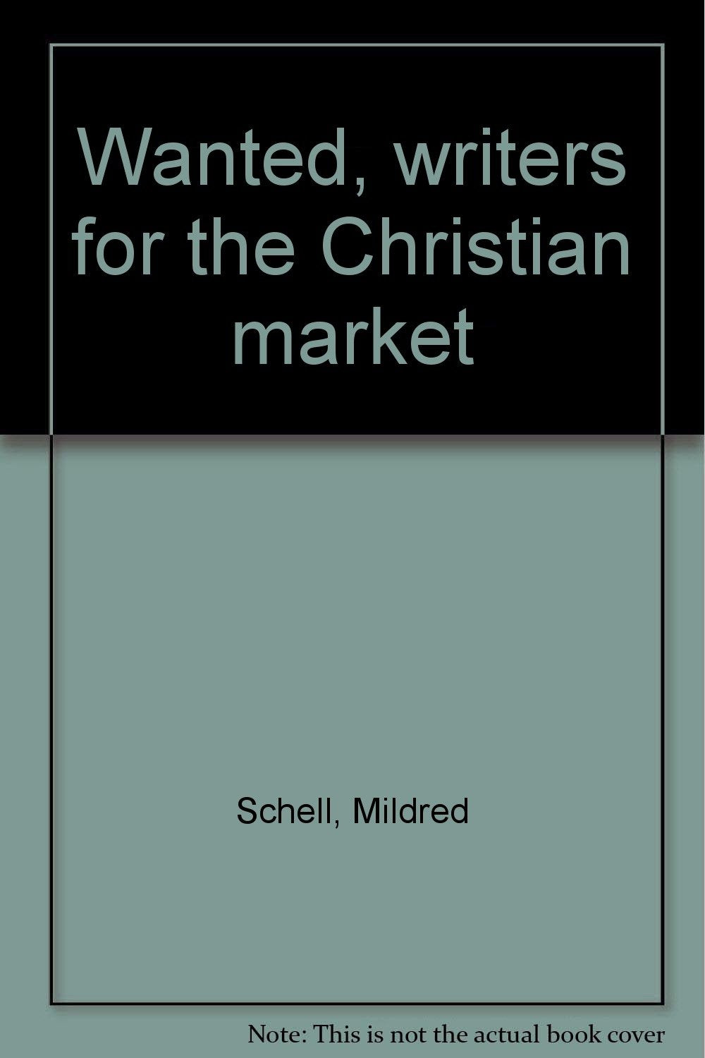 Wanted, writers for the Christian market,Used