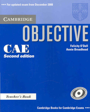 Objective CAE Teacher's Book,Used