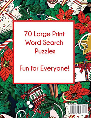 Christmas Word Search Puzzles, Large Print,Used