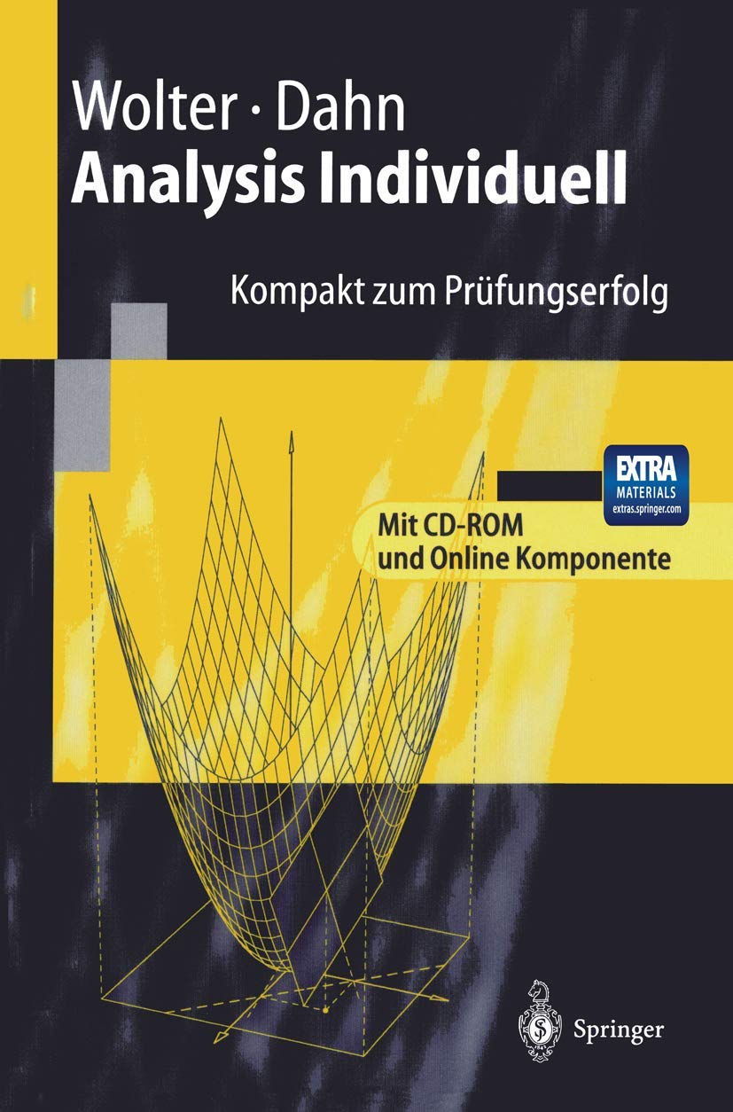 Analysis Individuell: Kompakt Zum Prfungserfolg (German Edition),New