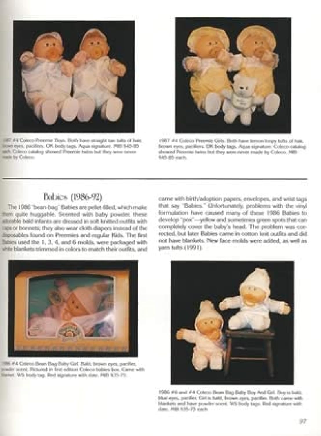 Encyclopedia of Cabbage Patch Kids(r) the 1980s (Schiffer Design Books)-New