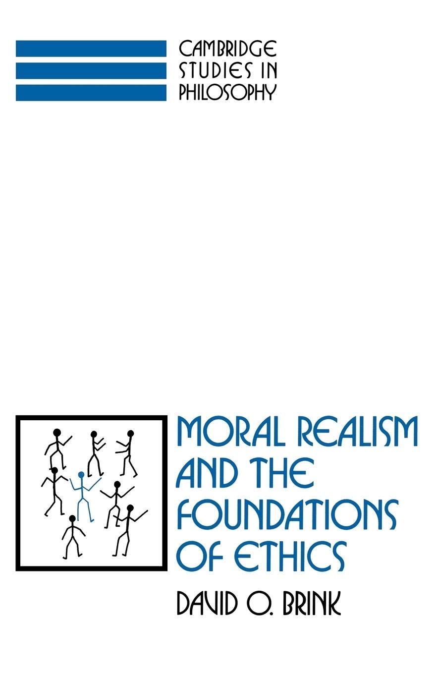 Moral Realism and the Foundations of Ethics (Cambridge Studies in Philosophy),Used