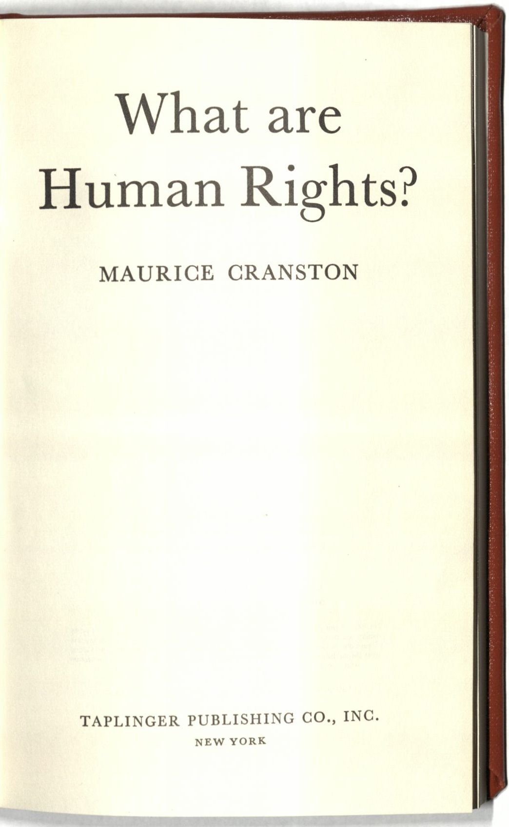 What are human rights?,Used