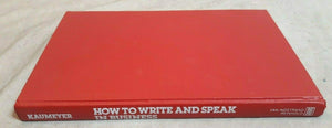 How to write and speak in business,Used