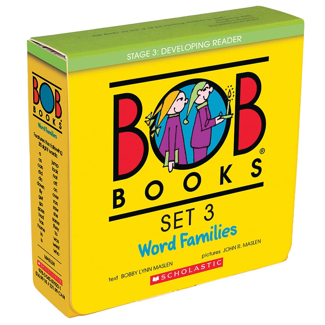 Bob Books Set 3 Word Families,Used