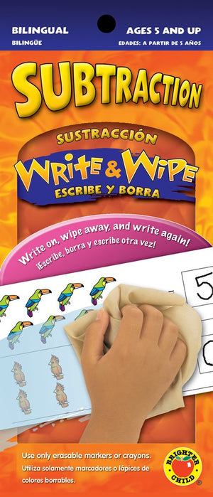 Subtraction, Grades K  2 (Write & Wipe),Used