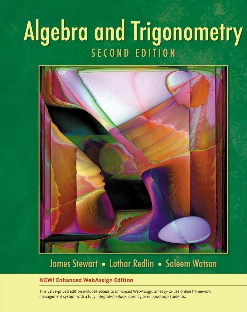 Algebra and Trigonometry, Enhanced Edition (Available 2010 Titles Enhanced Web Assign),Used