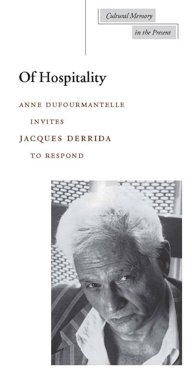 Of Hospitality (Cultural Memory In The Present),Used