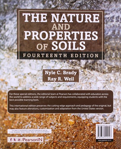 NATURE AND PROPERTIES OF SOILS 14TH EDITIOn,Used