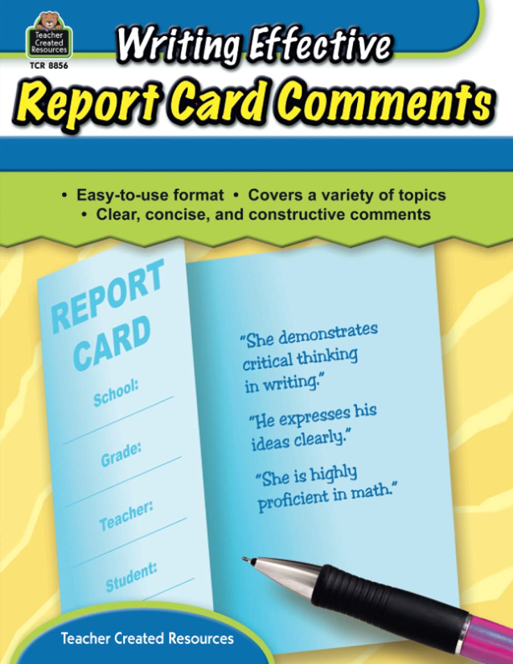 Writing Effective Report Card Comments,Used