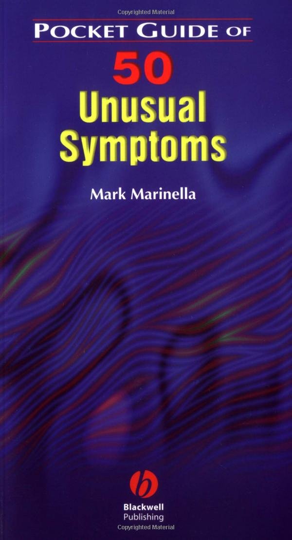Pocket Guide Of 50 Unusual Symptoms,Used