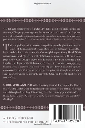 The Anatomy of Misremembering: Von Balthasars Response to Philosophical Modernity. Volume 1: Hegel,Used