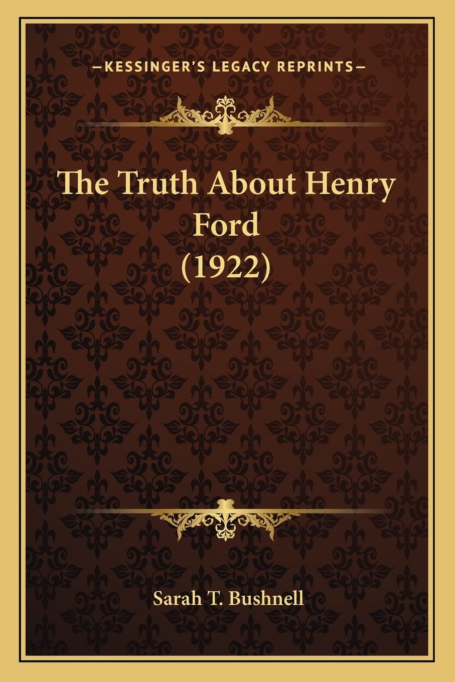 The Truth About Henry Ford (1922),Used