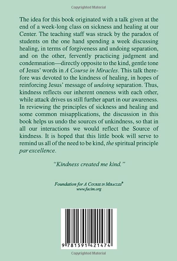 The Healing Power of Kindness: Volume One: Releasing Judgment,New