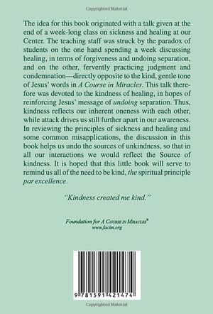 The Healing Power Of Kindness: Volume One: Releasing Judgment,Used