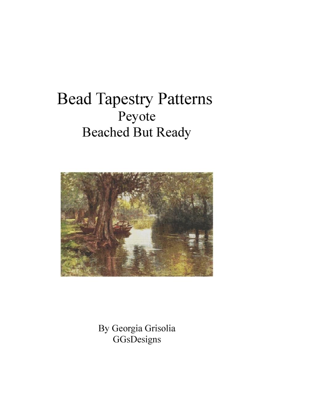 Bead Tapestry Patterns Peyote Beached But Ready,Used