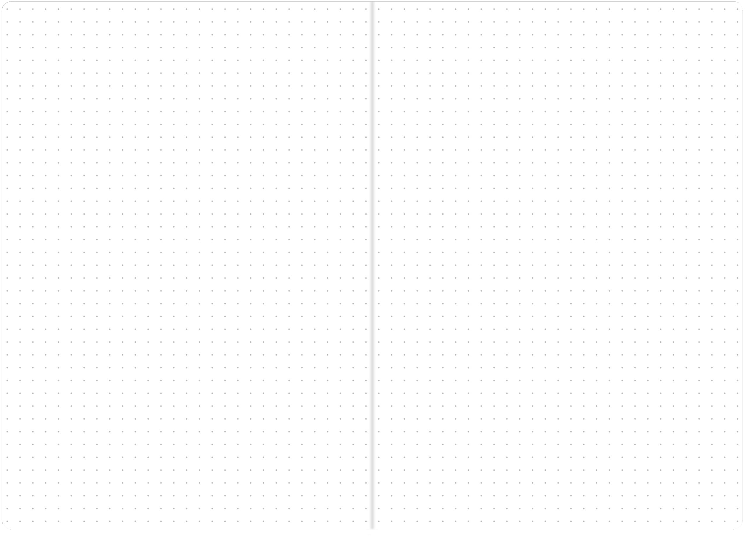 Essentials A4 Dot Matrix Notebook,Used