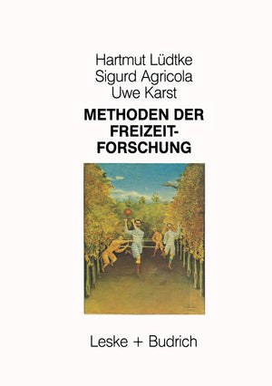 Methoden der Freizeitforschung (German Edition),Used