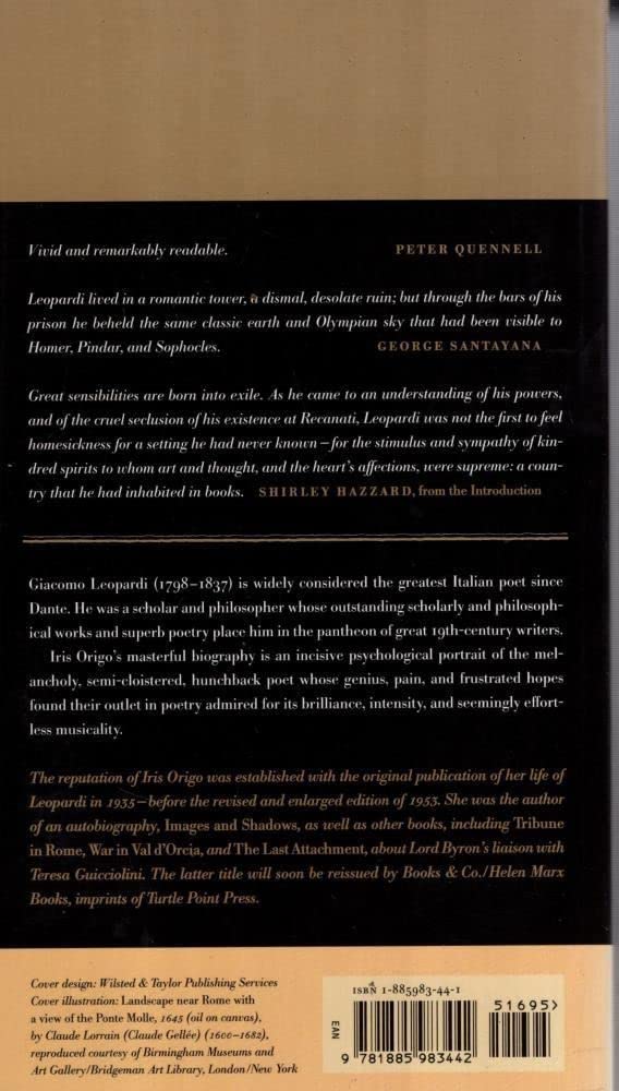 Leopardi: A Study in Solitude,Used