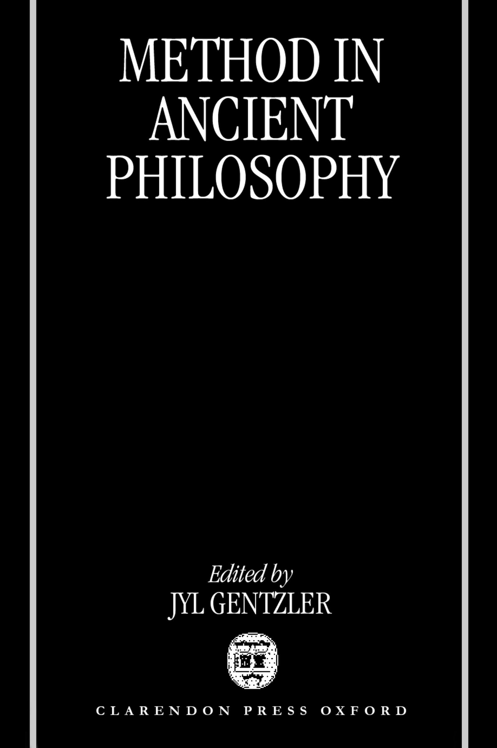 Method In Ancient Philosophy