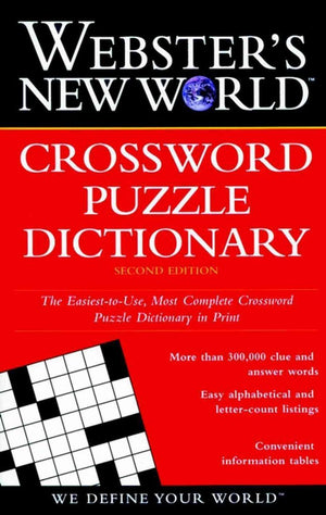 Webster's New World Crossword Puzzle Dictionary,Used