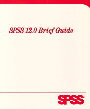 Spss 12.0 Brief Guide,Used