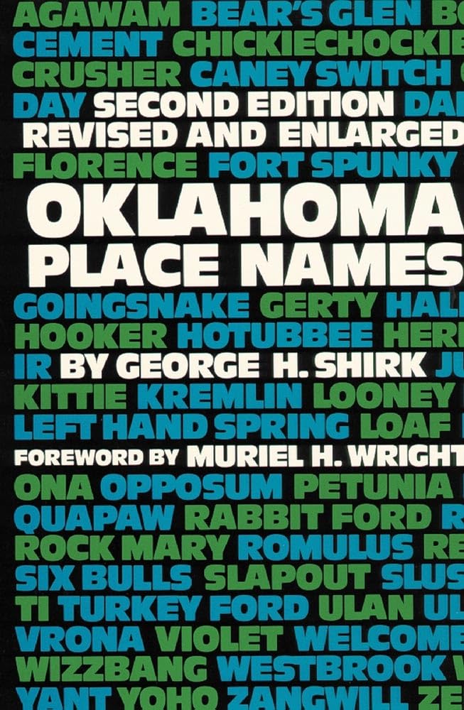 Oklahoma Place Names,Used