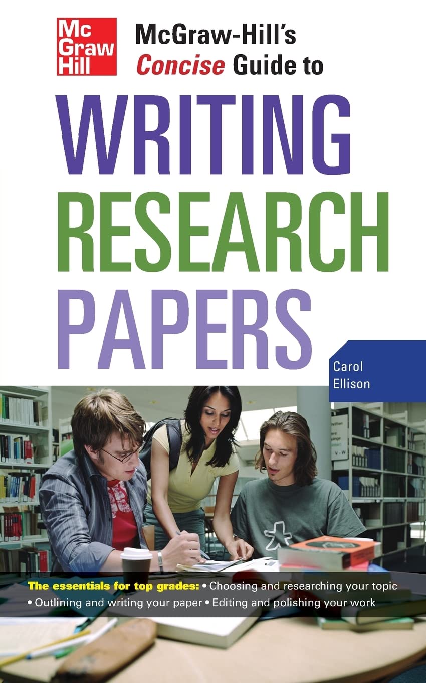 McGrawHill's Concise Guide to Writing Research Papers (Perfect Phrases Series),Used