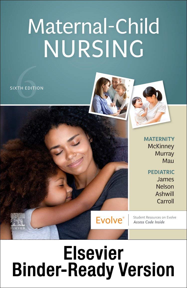 MaternalChild Nursing  Binder Ready,Used