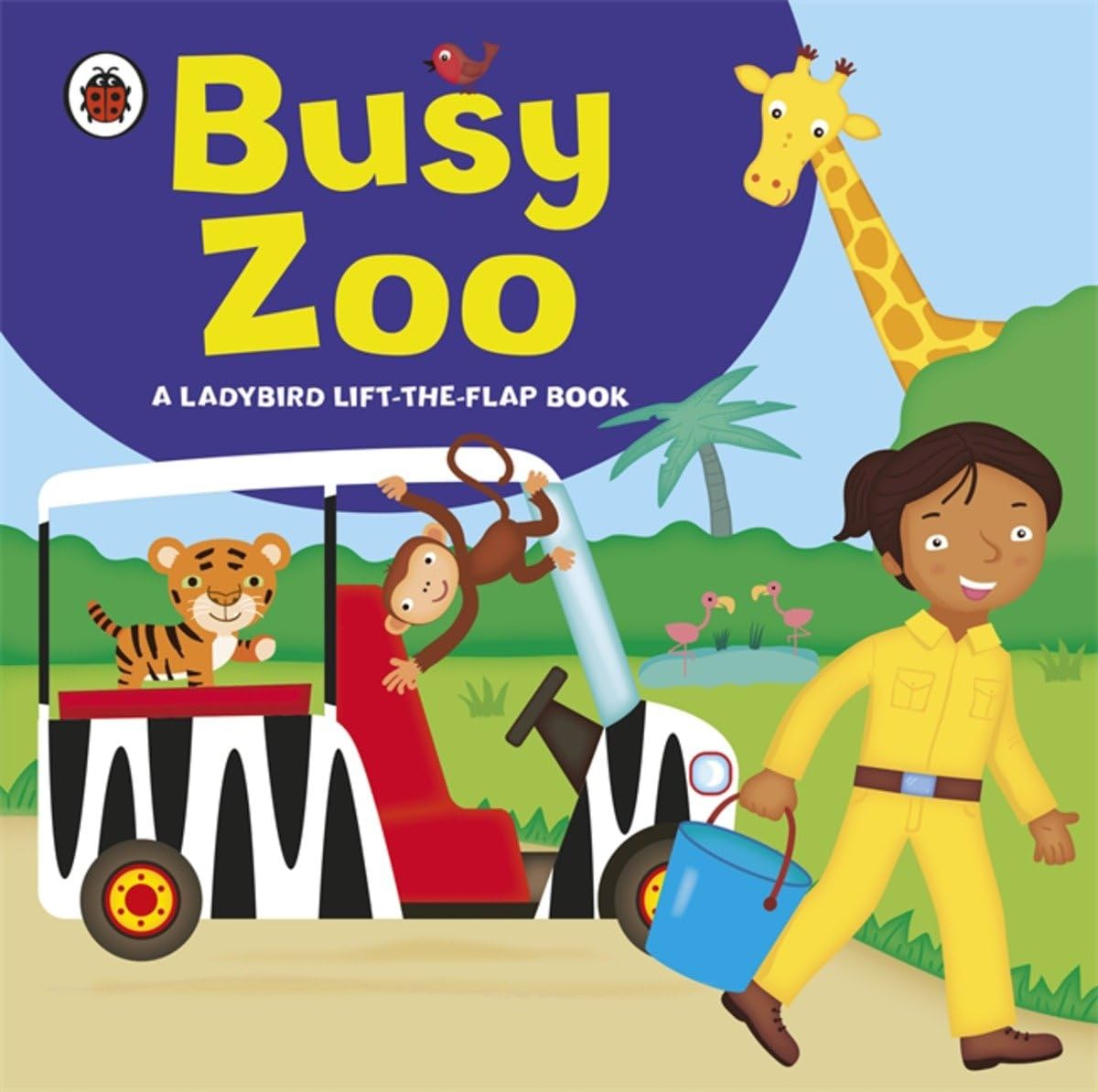 Ladybird lifttheflap book: Busy Zoo,Used